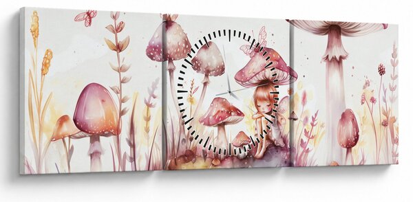 Kép - Rózsaszín tündér (órával) (90x30 cm)