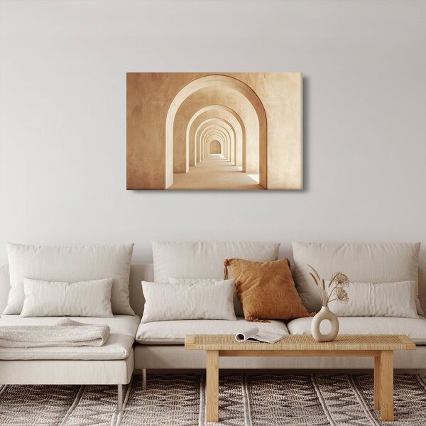 Kép - Bézs átjáró (90x60 cm)