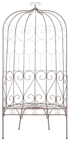 VidaXL barna antik vas kerti pad 95 cm
