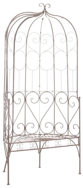 VidaXL barna antik vas kerti pad 95 cm