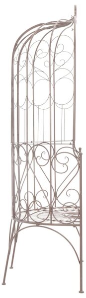 VidaXL barna antik vas kerti pad 95 cm