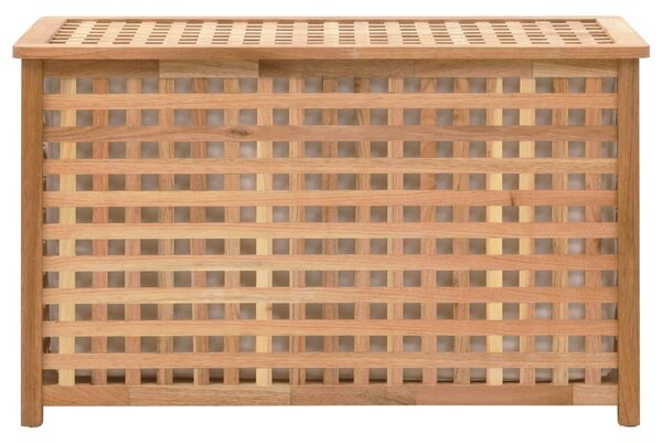 Tömör diófa szennyestartó láda 77,5 x 37,5 x 46,5 cm