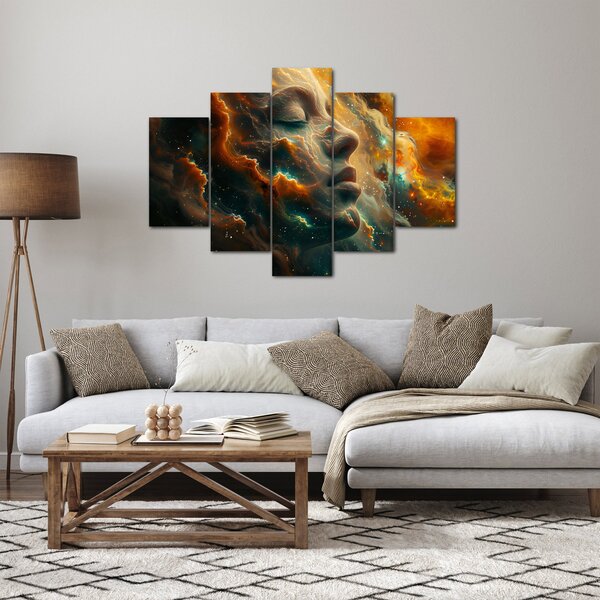 Kép - Arc az űrben (150x105 cm)