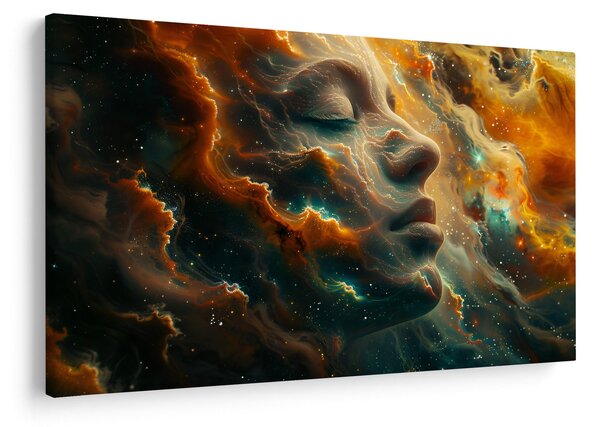 Kép - Arc az űrben (90x60 cm)