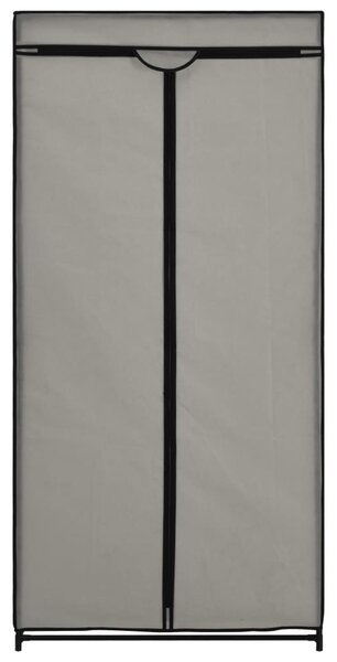 2 db szürke ruhásszekrény 75 x 50 x 160 cm
