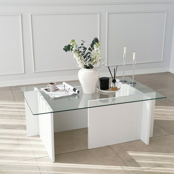Hanah Home White Escape dohányzóasztal - fehér