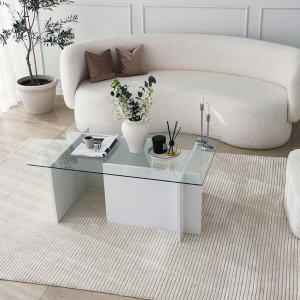 Hanah Home White Escape dohányzóasztal - fehér