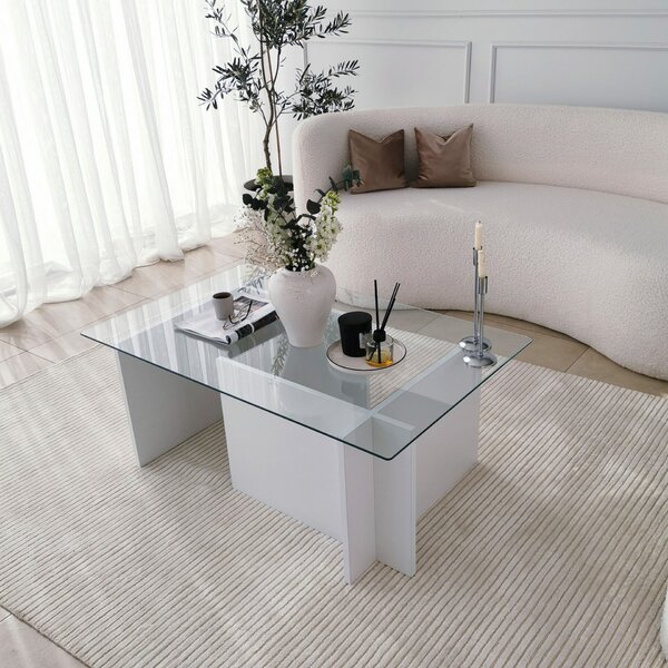 Hanah Home White Escape dohányzóasztal - fehér