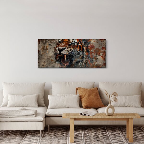 Kép - Téglatigris (120x50 cm)