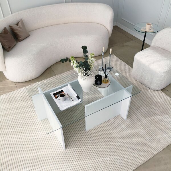 Hanah Home White Escape dohányzóasztal - fehér
