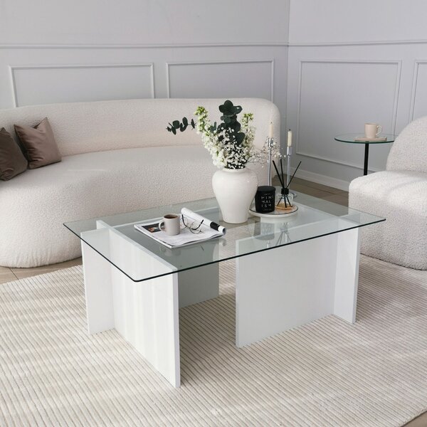 Hanah Home White Escape dohányzóasztal - fehér