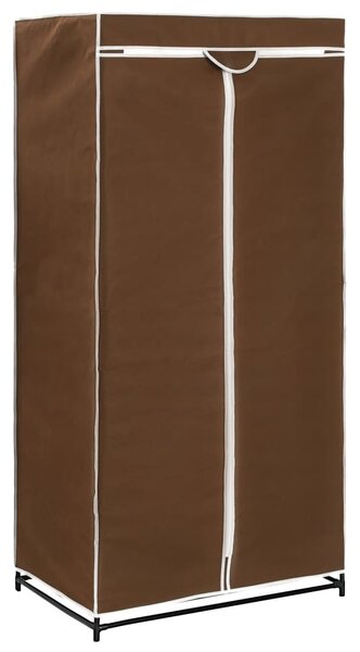 Barna ruhásszekrény 75 x 50 x 160 cm