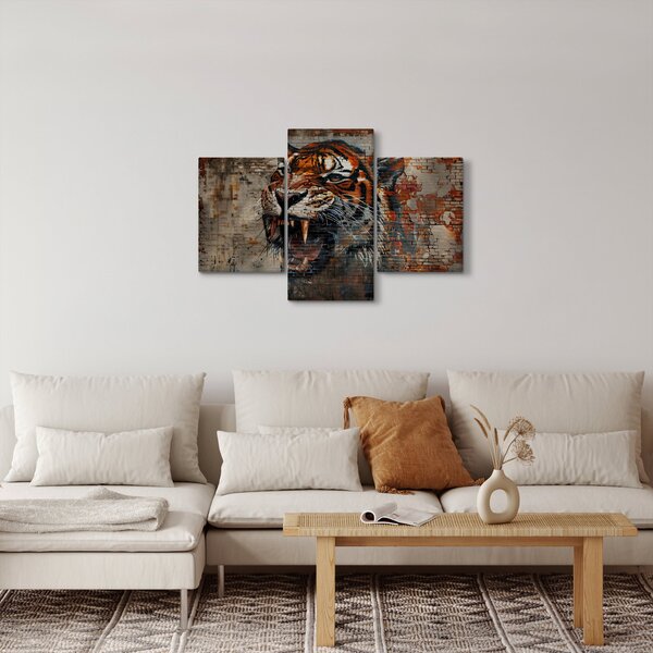 Kép - Téglatigris (90x60 cm)