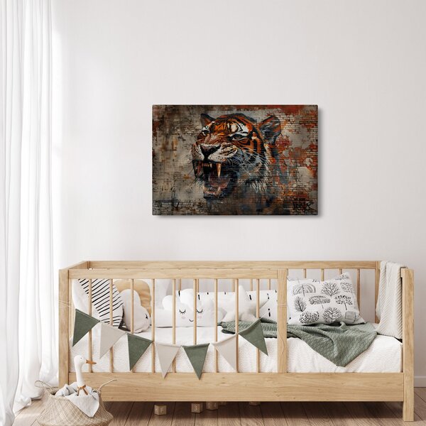 Kép - Téglatigris (90x60 cm)