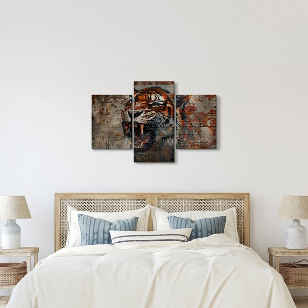 Kép - Téglatigris (90x60 cm)