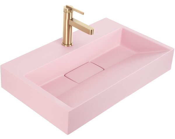 Konglomerátum mosdó GOYA PINK 50CM
