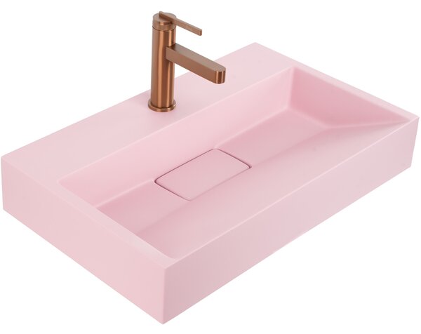 Konglomerátum mosdó GOYA PINK 50CM