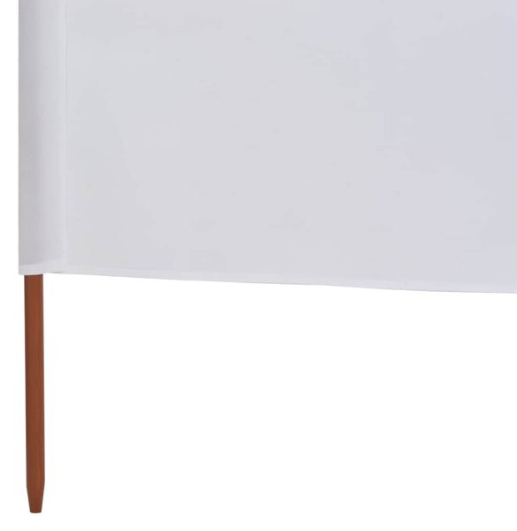 Homokfehér 9-paneles szövet szélfogó 1200 x 120 cm