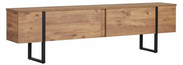 Hanah Home TV Stand Atlantic Pine Black Onera - Atlantic Pine, Black