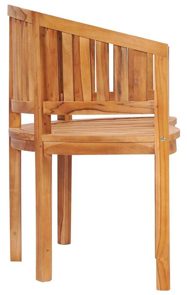 Tömör tíkfa banán alakú pad 151 cm