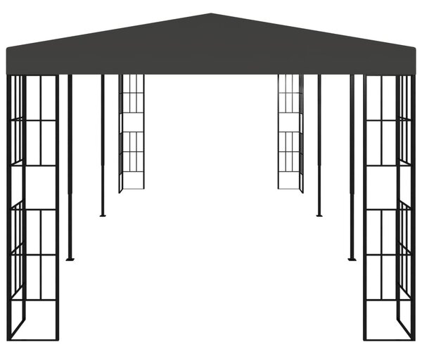 Antracitszürke pavilon 3 x 6 m