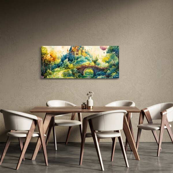 Kép - Mesebeli kastély (120x50 cm)