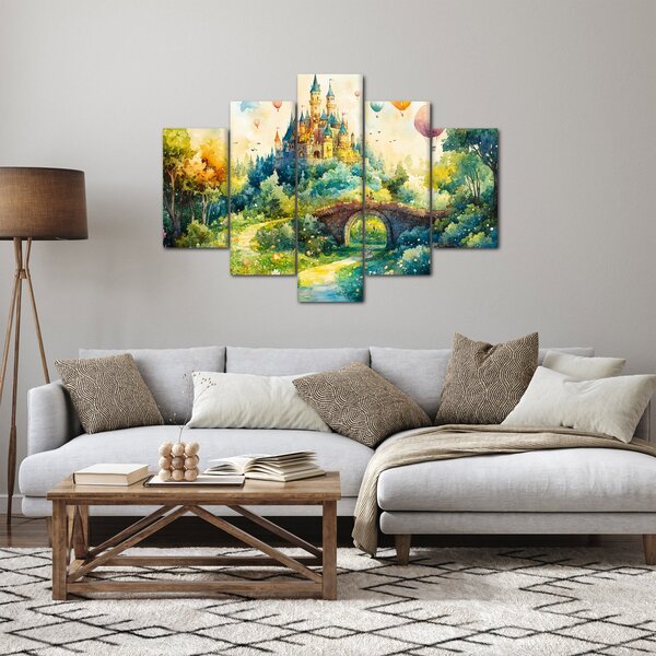 Kép - Mesebeli kastély (150x105 cm)