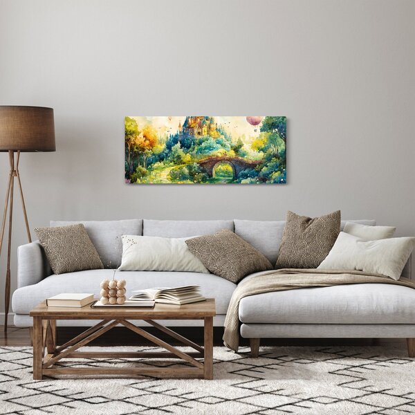 Kép - Mesebeli kastély (120x50 cm)