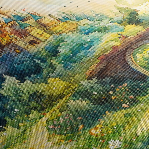 Kép - Mesebeli kastély (120x50 cm)