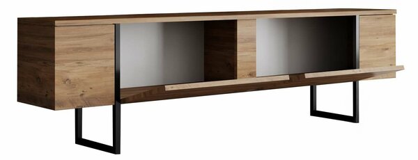 Hanah Home TV állvány Atlantic Pine Black Luxe - Atlantic Pine, Black