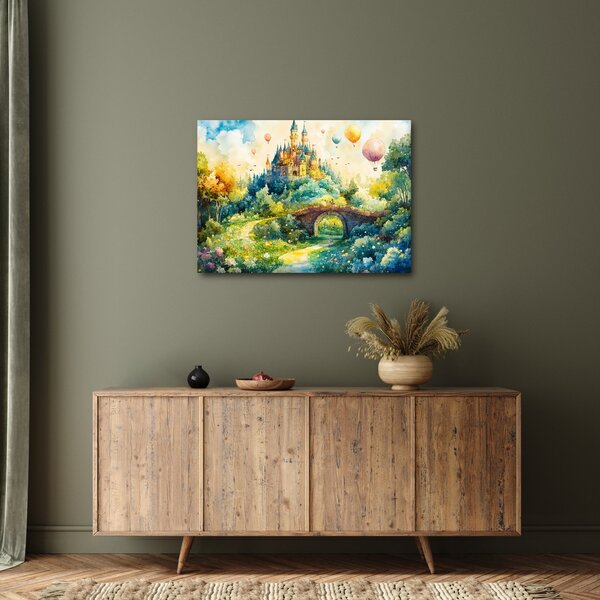 Kép - Mesebeli kastély (70x50 cm)