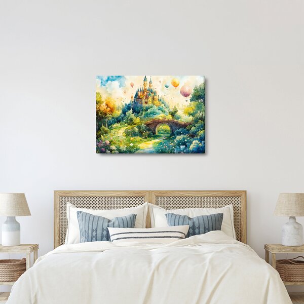 Kép - Mesebeli kastély (70x50 cm)