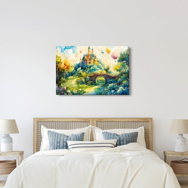 Kép - Mesebeli kastély (90x60 cm)