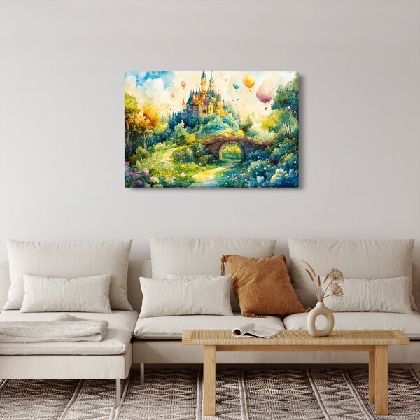 Kép - Mesebeli kastély (90x60 cm)