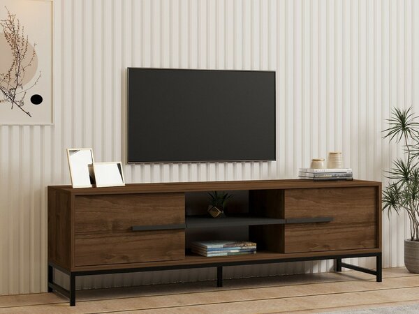 Hanah Home TV állvány Walnut Mono - dió