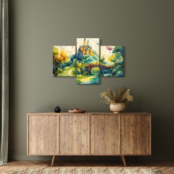 Kép - Mesebeli kastély (90x60 cm)