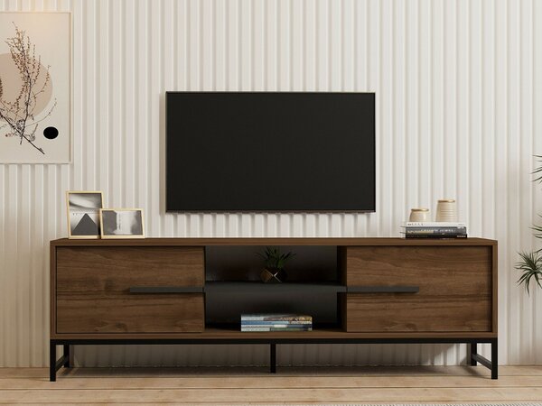 Hanah Home TV állvány Walnut Mono - dió
