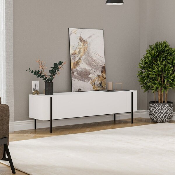 Hanah Home Herman TV állvány - Fehér