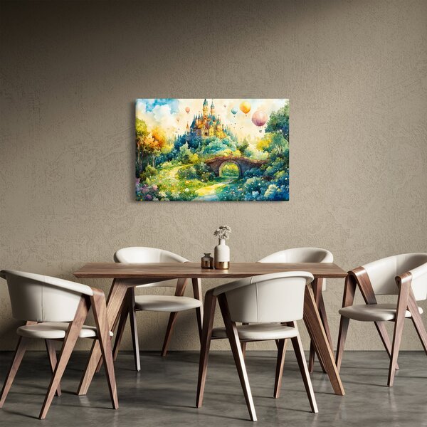 Kép - Mesebeli kastély (90x60 cm)