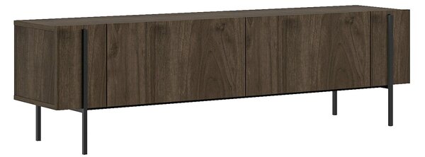 Hanah Home TV Stand Walnut Herman - Walnut
