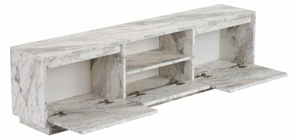 Hanah Home TV Stand Freesia Marble Vanguard - Fressia Marble v2