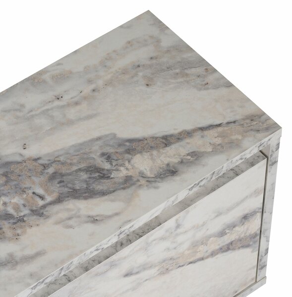 Hanah Home TV Stand Freesia Marble Vanguard - Fressia Marble v2