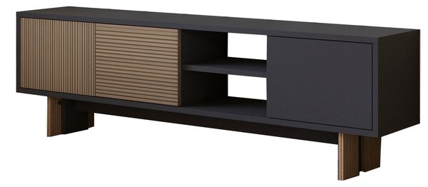 Hanah Home TV állvány Meleg Tölgy Antracit Ravello - Meleg Tölgy, Antracit