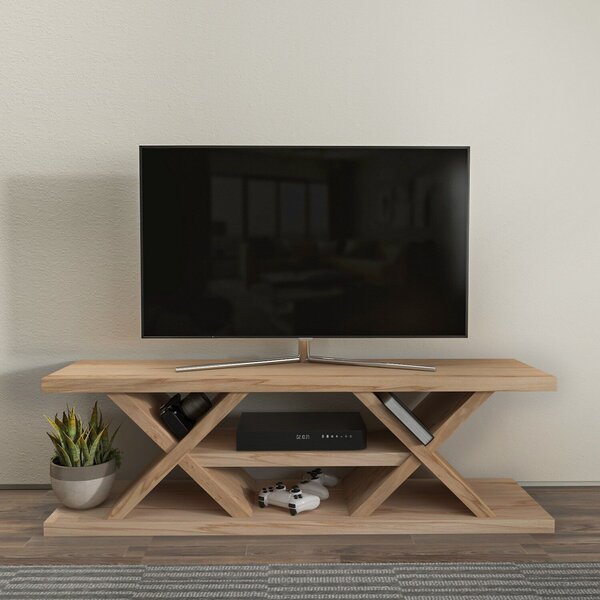 Hanah Home TV Stand Oak Massi - Oak