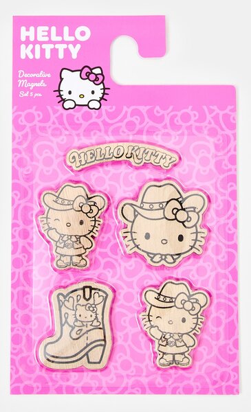 Sinsay - Mágnes készlet 5 db-os Hello Kitty - többszínű