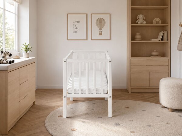 CRIB SIDE kiságy 90x40 - fehér
