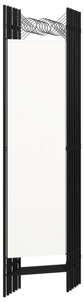 Fehér 6-paneles paraván 240 x 180 cm