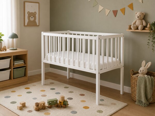 CRIB SIDE kiságy 90x40 - fehér