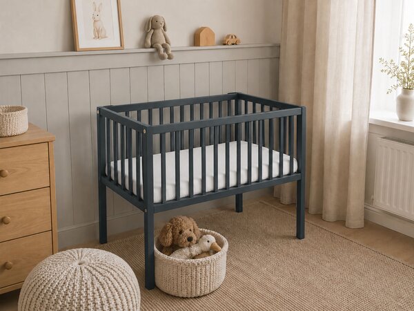 CRIB STARDUST kiságy 90x40 - antracit