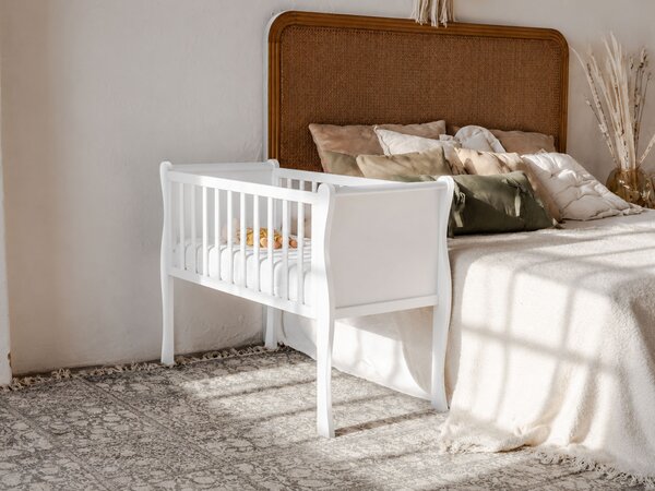 CRIB NOBLE kiságy 90x40 - fehér